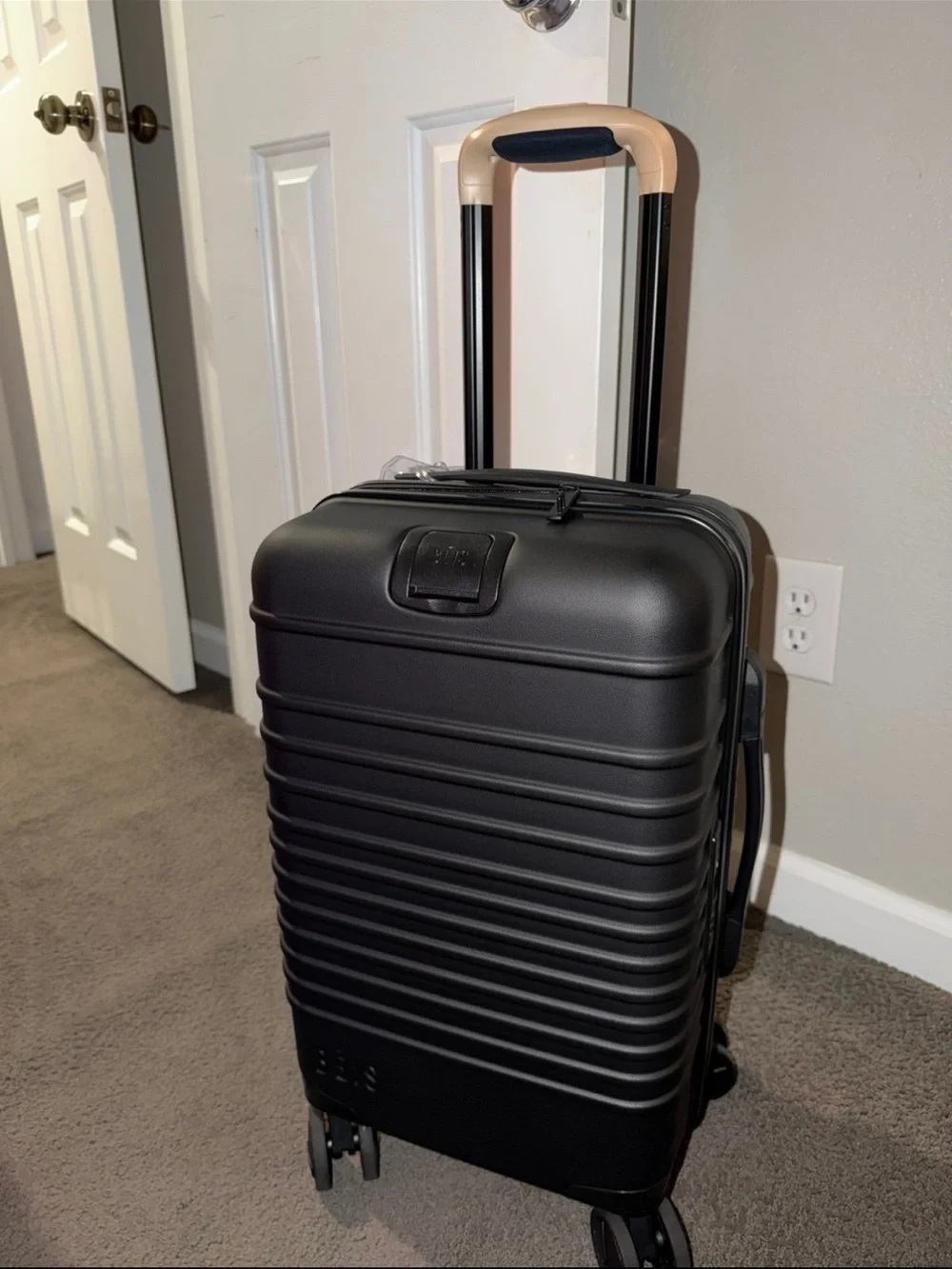 Beis black 21” carry on - NWT, never used!